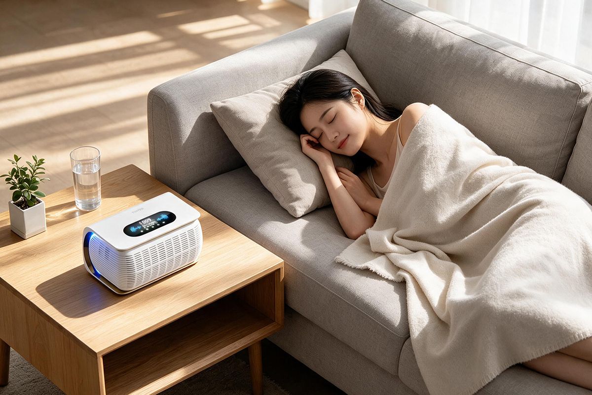 客厅午休场景_太似睡眠仪客厅使用_自然声景助眠